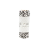 Load image into Gallery viewer, Craft Perfect - Striped Bakers Twine - Pewter Grey - (2mm/25m) - 9982E