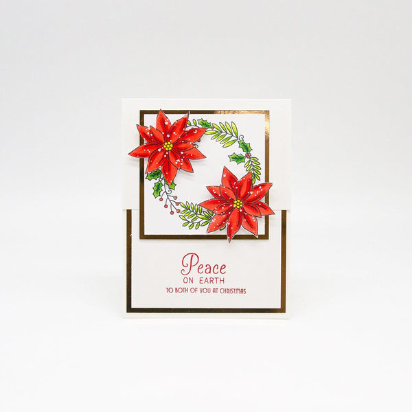 Tonic Studios - Christmas Cheer Stamp and Stencil Set - 4973e