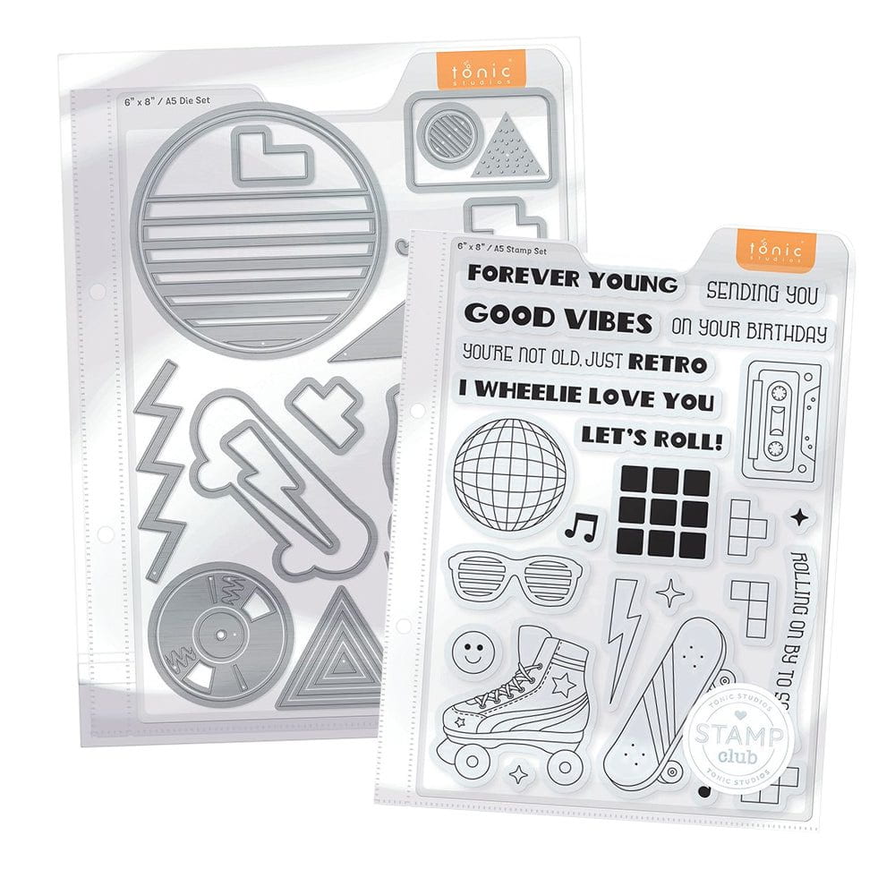 Stamp Club - Good Vibes - Stamp & Die Set - SC26