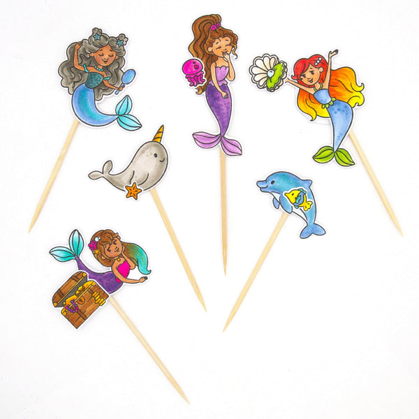 Stamp Club Fin-Tastic Mermaid Stamp & Die Set - SC23