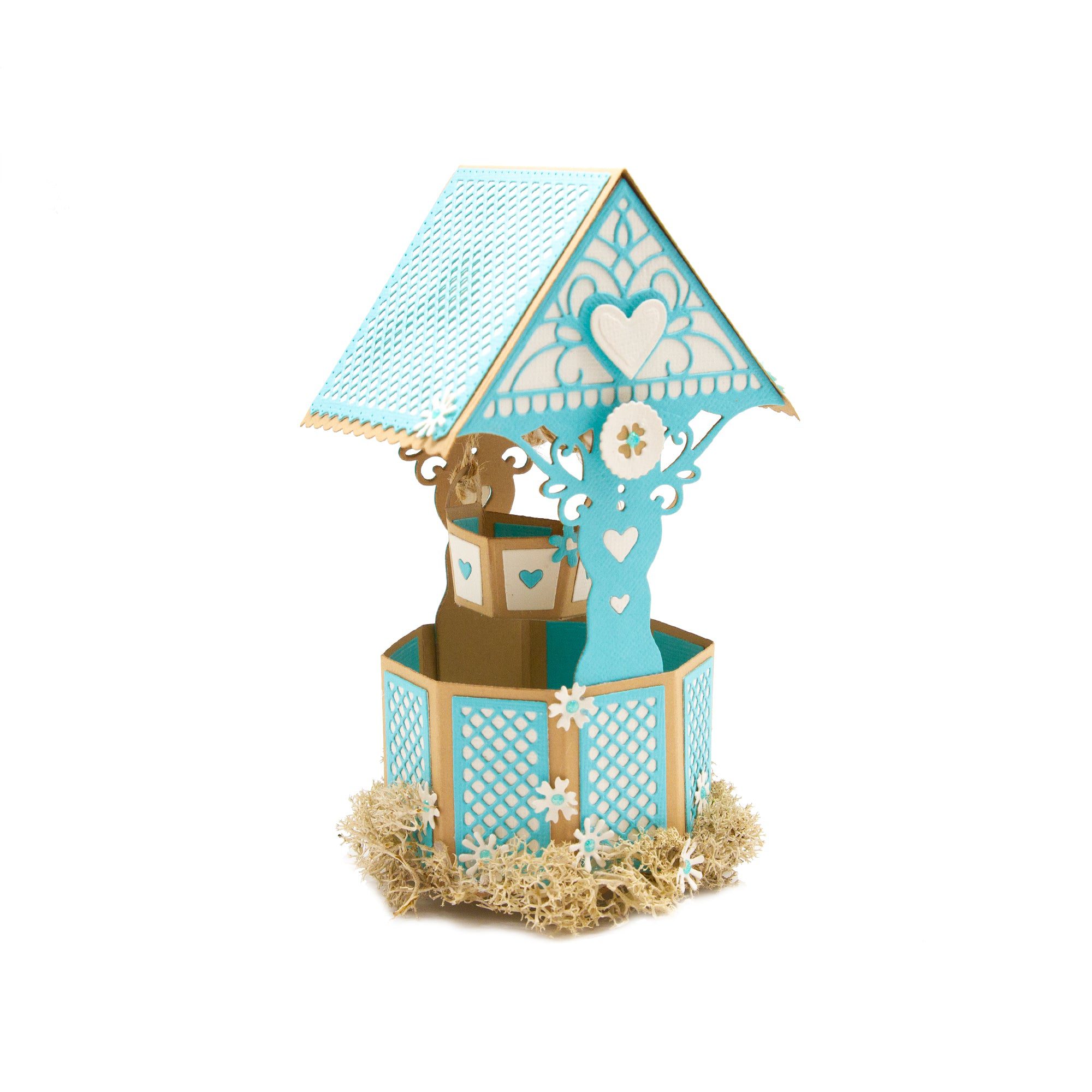 Enchanted Wishing Well and Beautiful Bird Cage Collection - DB054 