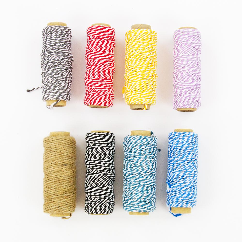 Craft Perfect Striped Bakers Twine