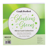 Load image into Gallery viewer, Craft Perfect 6x6 Card Packs Craft Perfect - 6&quot; x 6&quot; Card Pack -Glourious Greens- 9409e