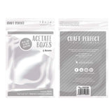 Load image into Gallery viewer, Craft Perfect Acetate Box Craft Perfect - Acetate Box - 165mm x 127mm - 5/PK - 9604E