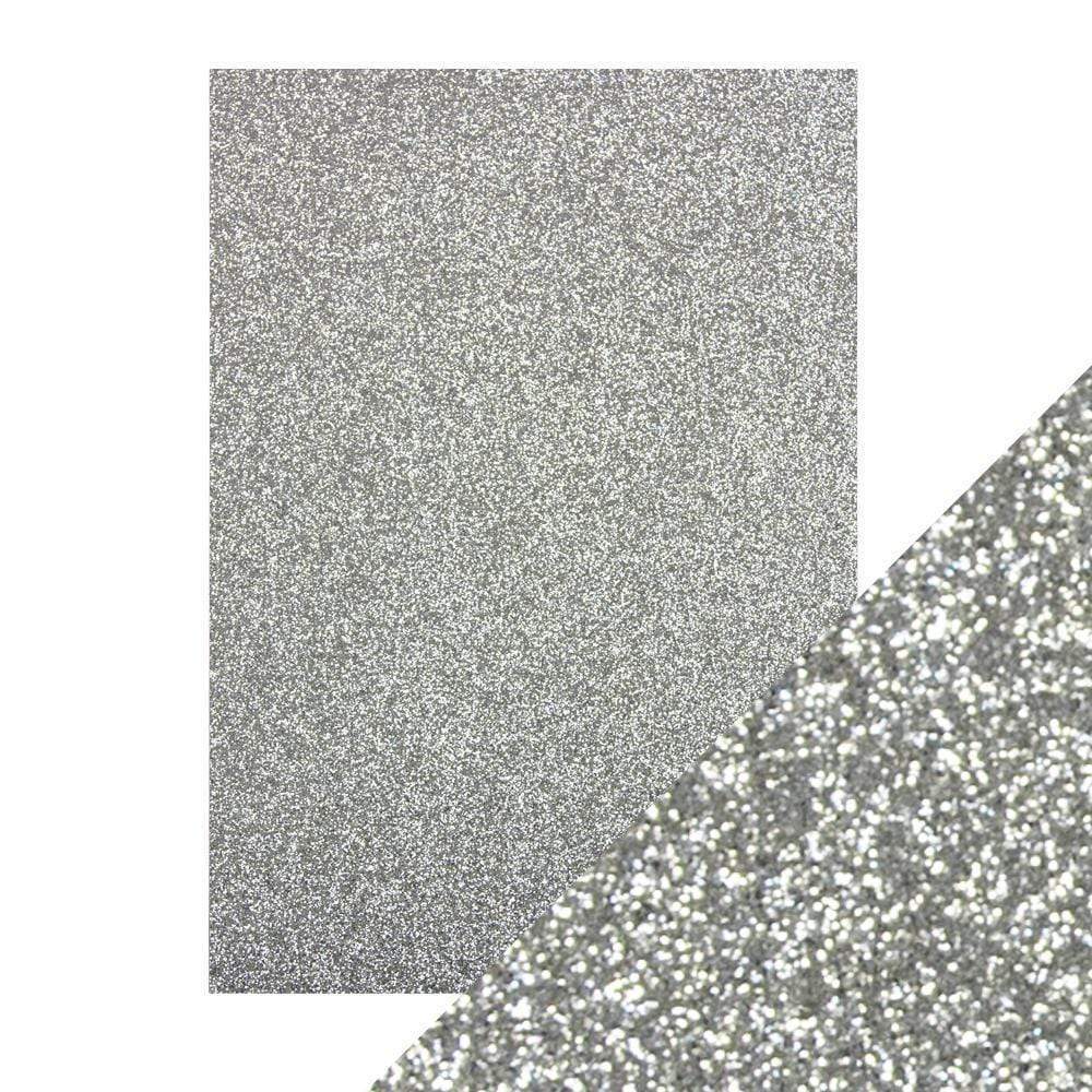Silver MirriSparkle Glitter Cardstock, Glitter Paper
