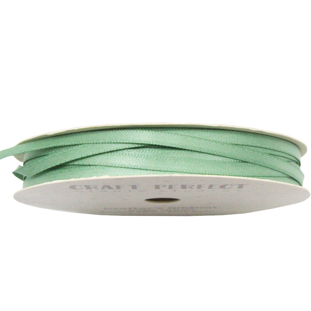 Sage Green Satin Ribbon – 3mm, 6mm, 10mm, 16mm, 25mm, 38mm & 50mm – Italian  Options
