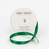 Load image into Gallery viewer, Craft Perfect Ribbon Craft Perfect - Ribbon - Double Face Satin - Tree Top Green - 9mm - 8963E