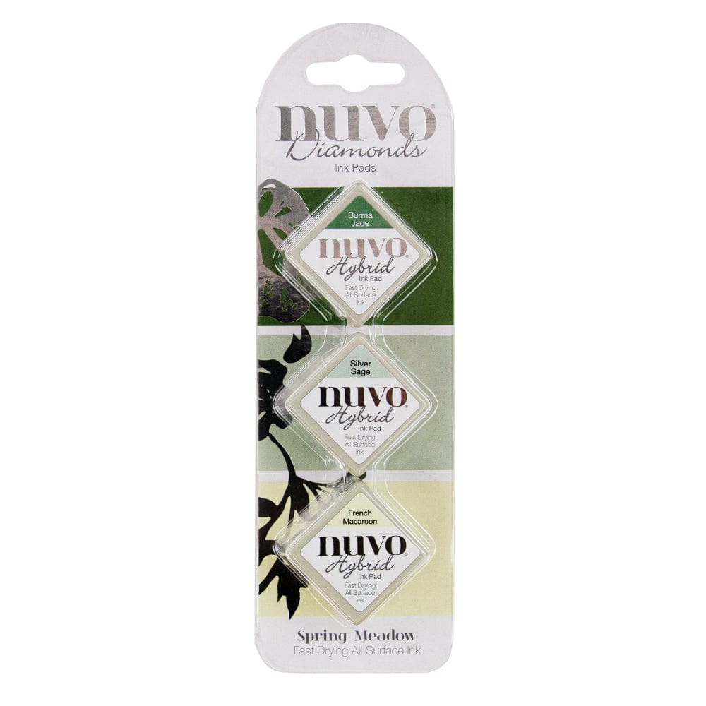 Nuvo Hybrid Ink Pads Nuvo - Diamond Hybrid Ink Pads - Spring Meadow - 94N