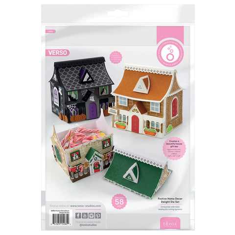 Tonic Studios bundle Dimensional Haunted House & Icons Die Set Collection - DB074