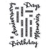 Tonic Studios bundle Everyday Sentiment Die & Stamp Set - BF23-03