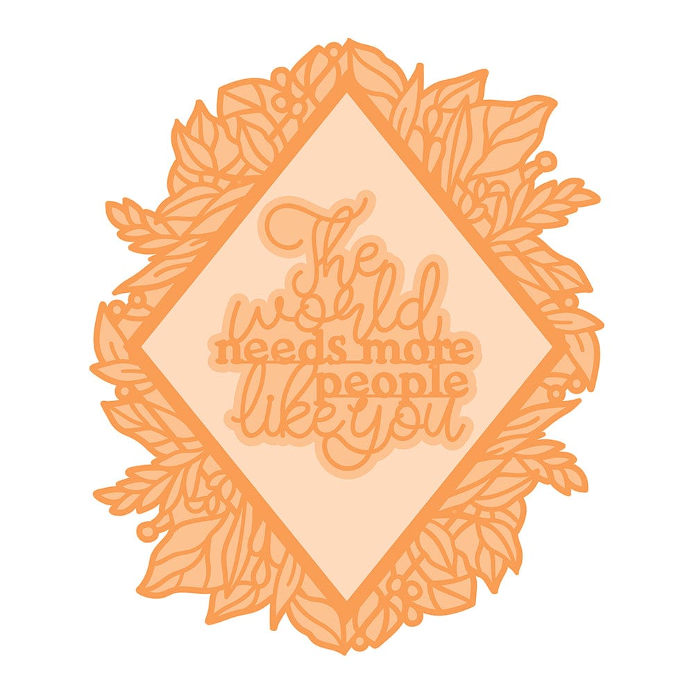 Tonic Studios bundle Foliage Frames & Inspiring Sentiments - Die Set Collection - DB071