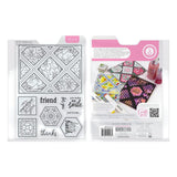 Load image into Gallery viewer, Tonic Studios bundle Hexagon &amp; Diamond - Stamp &amp; Die Set -BFM02