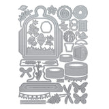 Load image into Gallery viewer, Tonic Studios Designers Choice Bountiful Bell Jar Die Set - 5413e