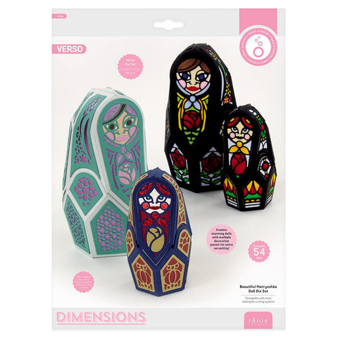 Beautiful Matryoshka Doll Die Set - 4609E – Tonic Studios USA