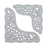 Load image into Gallery viewer, Tonic Studios Die Cutting Delicate Daisy Corner Pair Die Set - 4721E