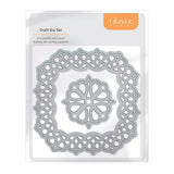 Load image into Gallery viewer, Tonic Studios Die Cutting Delicate Lattice Square Die Set - 4693E