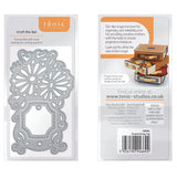 Load image into Gallery viewer, Tonic Studios Die Cutting Double Daisy Tag Die Set - 4669E