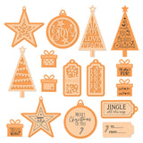 Load image into Gallery viewer, Tonic Studios Die Cutting Festive Tags Die &amp; Stamp Set - 5370e