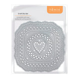 Load image into Gallery viewer, Tonic Studios Die Cutting Layered Heart Frame Die Set - 4686E