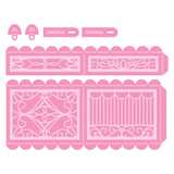 Load image into Gallery viewer, Tonic Studios Die Cutting Layering Lace Box Side Panels Die Set - 5363e