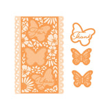 Load image into Gallery viewer, Tonic Studios Die Cutting Mini Slimline Beautiful Butterfly Die Set - 5067E