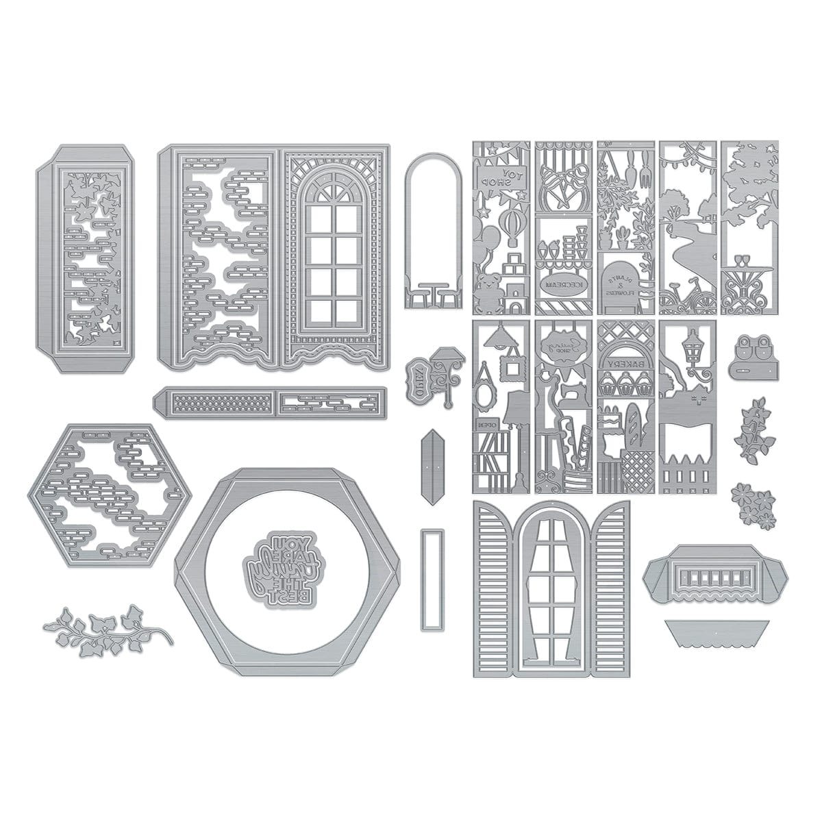 Tonic Studios Die Cutting Shopping the High Street Spinning Box - BF23-01