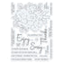 Tonic Studios Die Cutting Splendiferous Corsage Die, Stencil & Stamp Set - 5372e