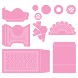 Load image into Gallery viewer, Tonic Studios Die Cutting Tiny Trunk Gift Box Die Set - 5438e