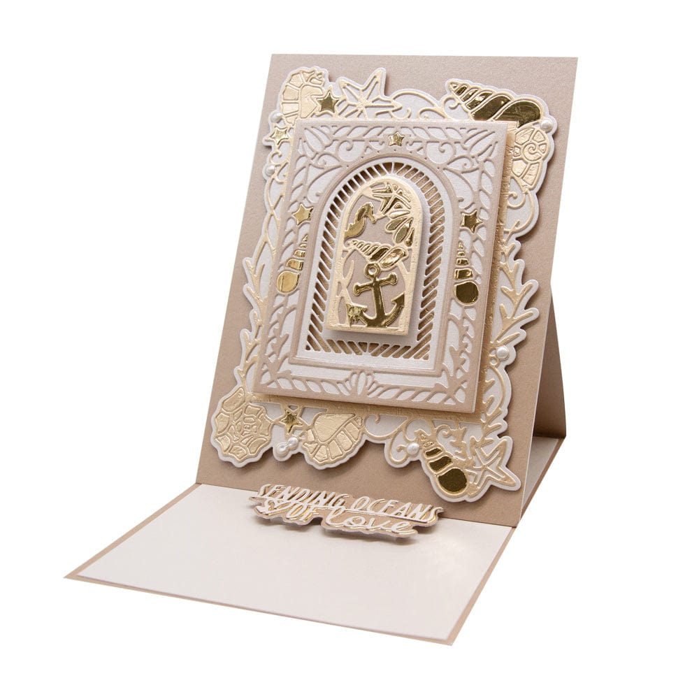 Tonic Studios Die Cutting Under The Sea - Layering Frame Die Set - 5325e
