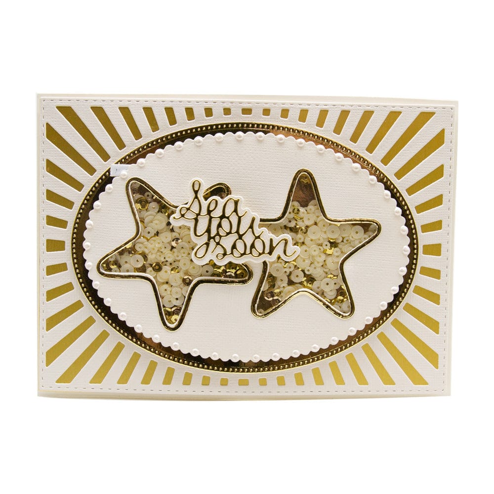 Tonic Studios Die Cutting Under The Sea - Shakers And Sentiments Die Set - 5326e