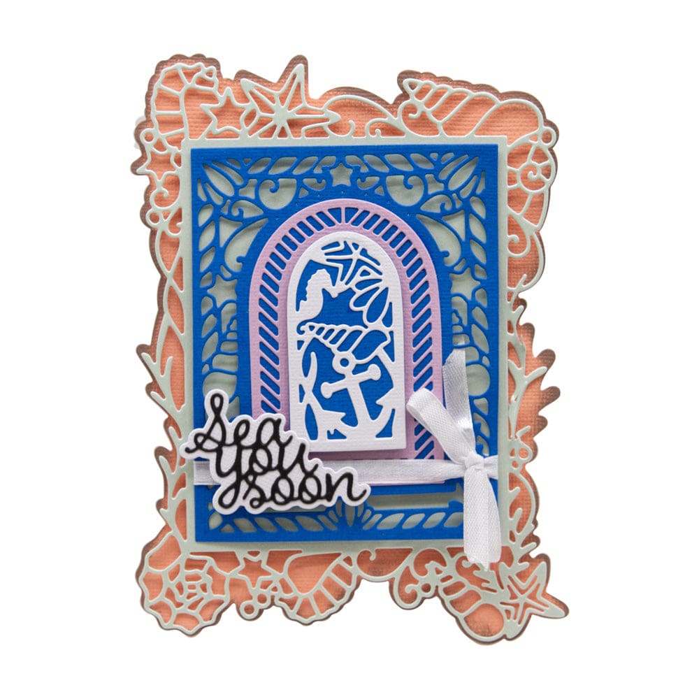 Tonic Studios Die Cutting Under The Sea - Shakers And Sentiments Die Set - 5326e