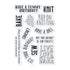 Tonic Studios Shaker Creator Creative Pastimes Collection Stamp Set - 5395e