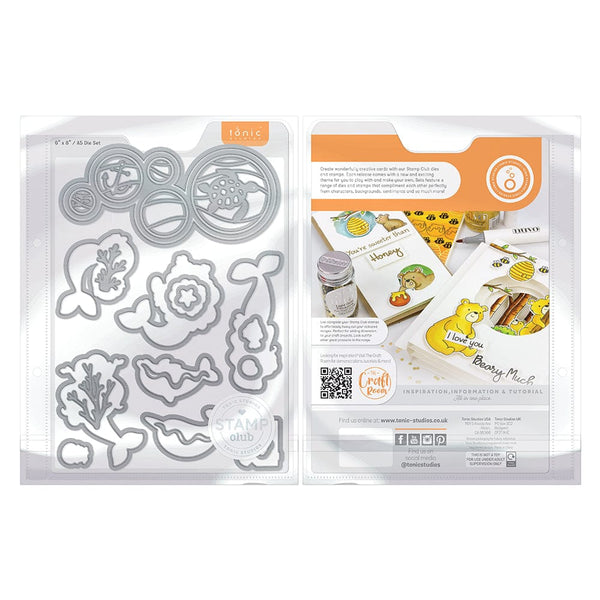 Tonic Studios Stamp Club Stamp Club - Fin-Tastic Mermaid - Stamp & Die Set - SC23