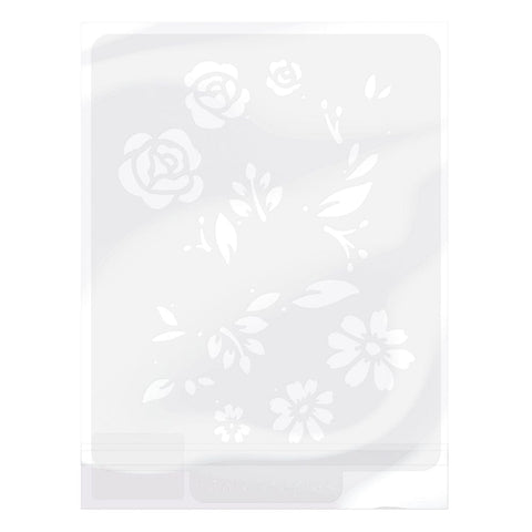 Tonic Studios Stamp Club Tonic - Blossoming Bouquet Stamps & Stencils -BFM04