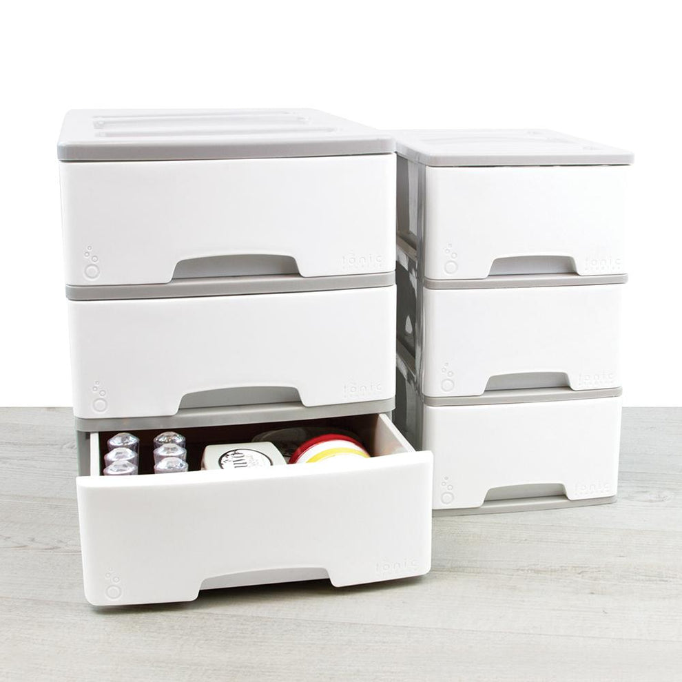 plastic dresser Tonic - Luxury Storage - Large Drawers